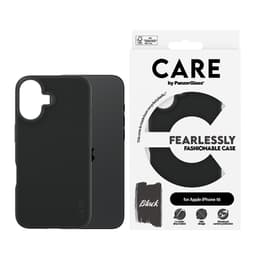 Skal Coque pour iPhone 16 - Plast - Svart