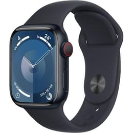 Apple Watch Series 9 (2023) GPS 41 mm - Aluminium Midnight - Sportband Svart