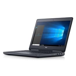 Dell Precision 7510 15-tum (2016) - Core i7-6820HQ - 64GB - SSD 512 GB QWERTY - Engelsk