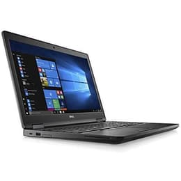 Dell Precision 7520 15-tum (2017) - Core i7-6820HQ - 16GB - SSD 512 GB QWERTY - Spansk