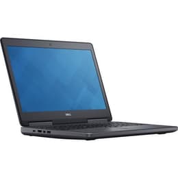 Dell Precision 7510 15-tum (2016) - Core i7-6820HQ - 32GB - SSD 256 GB QWERTY - Engelsk