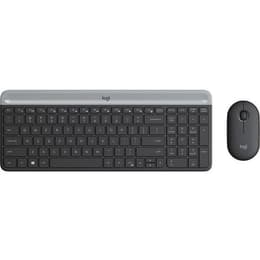 Logitech Keyboard QWERTZ Tysk Wireless MK470 Slim Combo