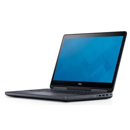 Dell Precision 7510 15-tum (2015) - Core i7-6820HQ - 8GB - SSD 512 GB QWERTZ - Tysk