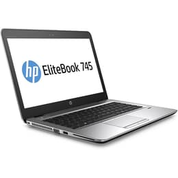 HP EliteBook 745 G3 14-tum (2014) - PRO A8-8600B - 16GB - SSD 256 GB QWERTY - Italiensk