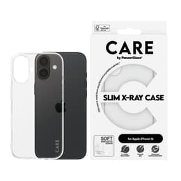 Skal iPhone 16 - Plast - Genomskinlig