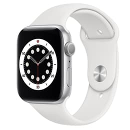 Apple Watch (Series 6) 2020 GPS 40 - Aluminium Silver - Sport-loop Vit