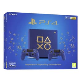 PlayStation 4 Slim Begränsad Upplaga Days of Play Blue