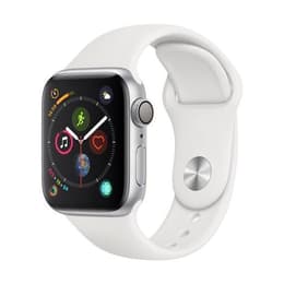 Apple Watch Series 4 (2018) GPS 40 mm - Aluminium Silver - Sportband Vit