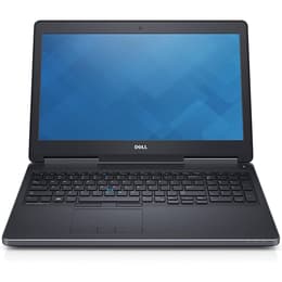 Dell Precision 7510 15-tum (2015) - Xeon E3-1535M v5 - 16GB - SSD 512 GB QWERTY - Engelsk