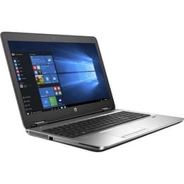 HP ProBook 650 G2 15-tum (2017) - Core i3-6100U - 8GB - SSD 256 GB AZERTY - Fransk