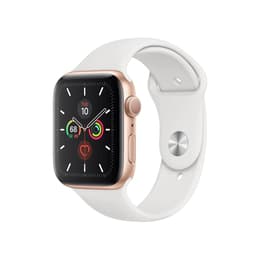 Apple Watch Series 5 (2019) GPS 40 mm - Aluminium Guld - Sportband Vit